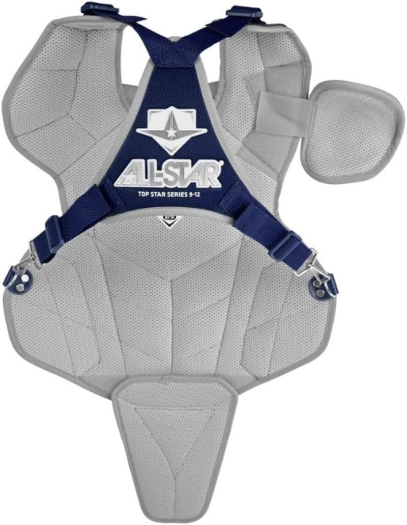 Allstar Top Star Intermediate 12-16 NOCSAE Baseball Chest Protector - Image 2